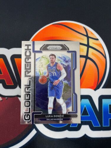 2021-22 Panini Prizm Global Reach Luka Doncic #4 Dallas Mavericks