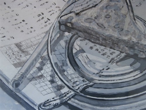 JANET FISH b.1938 Aquatint Etching POP ART Print SoHo New York MoMA WOMAN ARTIST - Picture 12 of 12