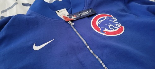 Nike Chicago Cubs Bomber Jacket XL MLB - Picture 2 of 5