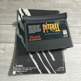 Pitfall: The Mayan Adventure ~ Atari Jaguar Game With Manual Authentic 1995