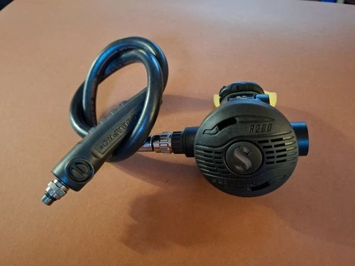 SCUBAPRO R290 2nd Stage Scuba Regulator With Hose Diving Dive