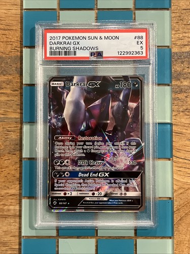 Darkrai-GX graded PSA 5 for sale on eBay