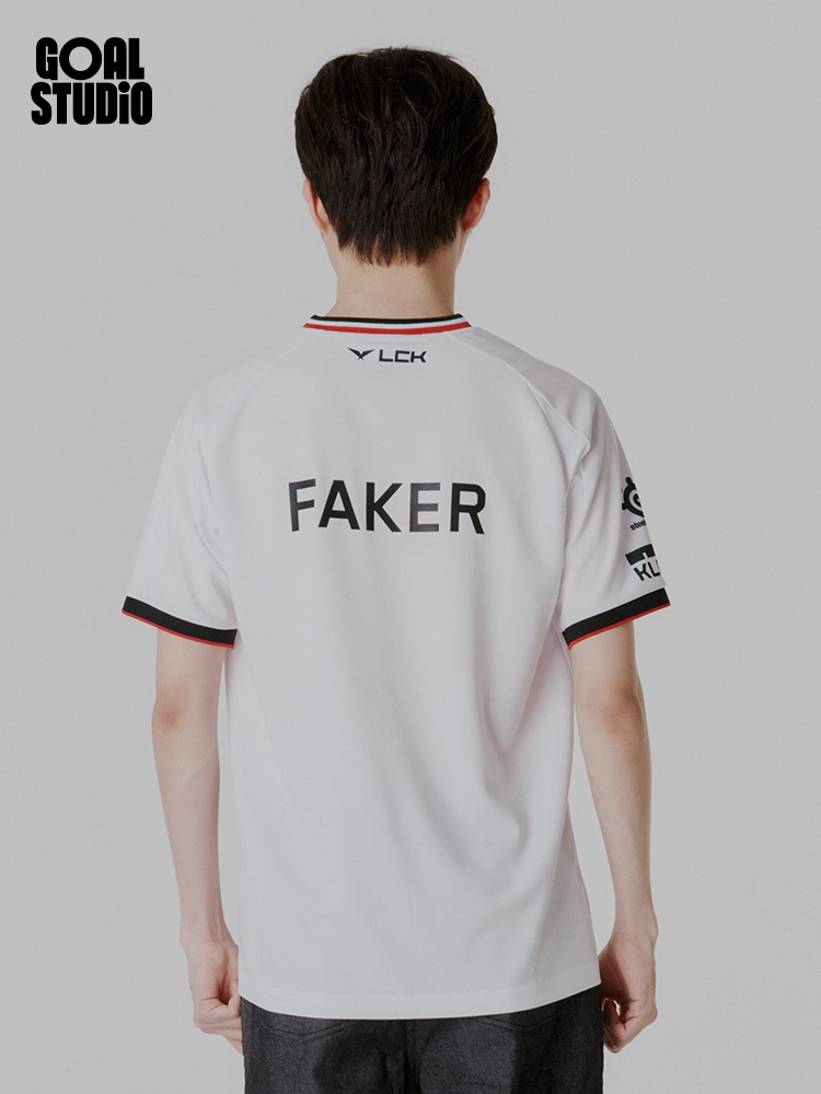 AUTHENTIC] T1 2025 2ND UNIFORM JERSEY FAKER DORAN ONER KERIA