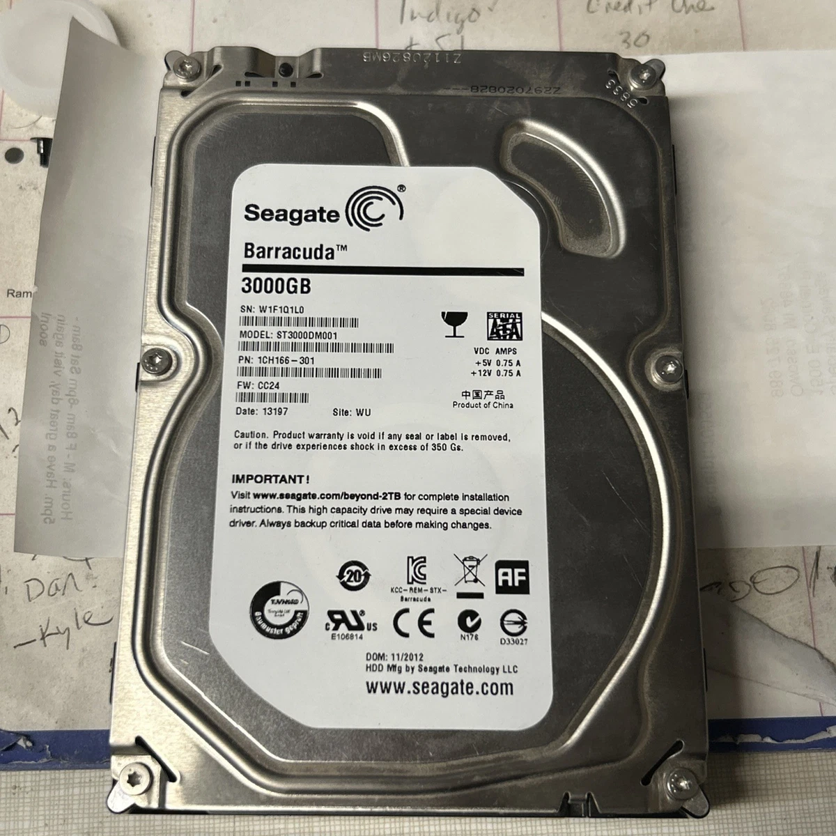 Seagate 3TB Internal Hard Disk Drives for sale | eBay