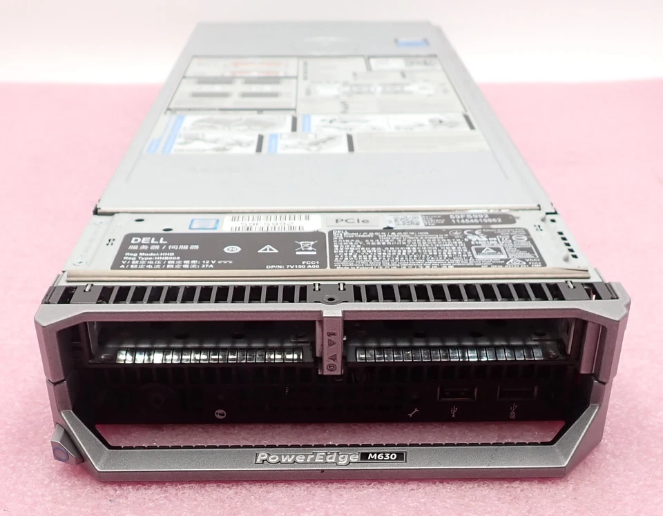 Dell PowerEdge M630 Blade Server CTO 2x E5-2600v3/v4 24x DIMM 2x 2.5" SATA Bay - Image 2 of 3
