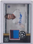 Dennis Borkowski 2020-21 Topps Museum UEFA Auto Relic #d /250 RB Leipzig RC