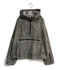 DIESEL Packable hooded anorak jacket 25SS Size: 46 Gray A16207 Men