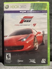 Forza Motorsport 4 (Microsoft Xbox 360, 2011) Complete, Manual