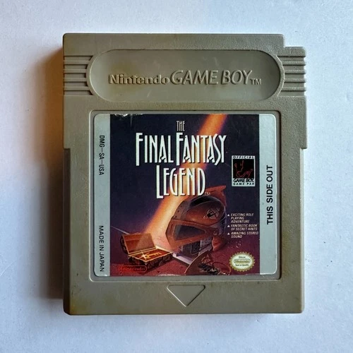 Final Fantasy Legend 1990 Nintendo Game Boy Authentic Tested Saves Gameboy