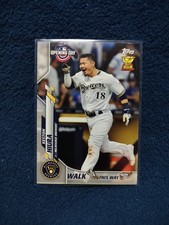 2020 Topps Opening Day #WW-4 Keston Hiura Walk This Way Milwaukee Brewers