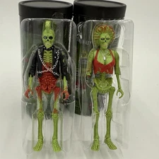 RETURN OF THE LIVING DEAD Reaction Blind Box ZOMBIE TRASH & SUICIDE Neon figure