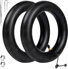 10X2.125 Inner Tube 2-Pack for Electric Scooters   0  Straight Valve Stem   Fi