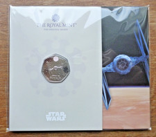 2024 Star Wars Tie Fighter 50p Coin Pack BUNC Royal Mint