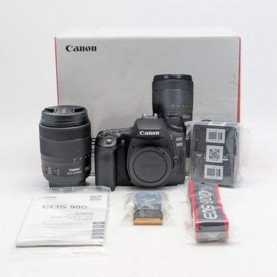 Canon EOS 90D 32.5MP 4K DSLR w/ EF-S 18-135 f/3.5-5.6 IS USM Lens Kit | 3616C016