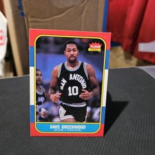 Dave Greenwood 1986-87 Fleer Basketball Base Card #41