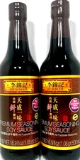 Lee Kum Kee Premium Seasoning Soy Sauce 16.9 oz ( Pack of 2 )~04/2026