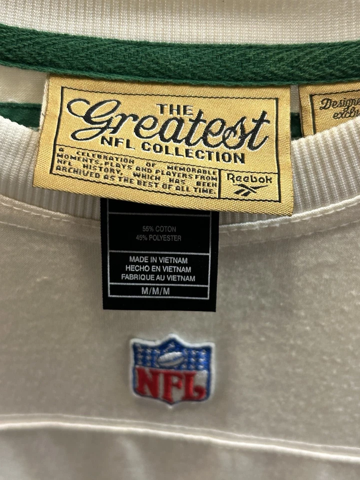 Camiseta Joe Namath The Greatest NFL Collection NY JETS "The Guarantee" Talla M Foto 4 de 4