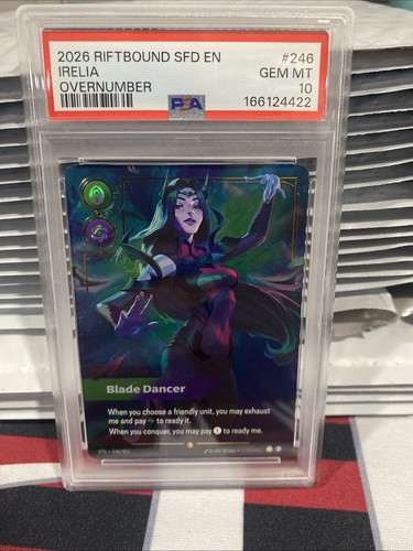 Irelia, Fervent graded PSA 10 for sale on eBay