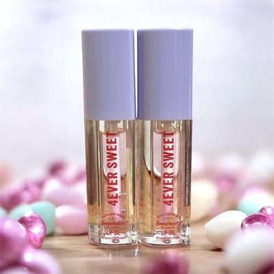 BATH & BODY WORKS 4EVER SWEET Lip Oil Lip Gloss X2 NEW! FREE SHIP US