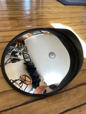 12 Inch Convex Mirror Adjustable Wide Angle View Security Mounting Bracket