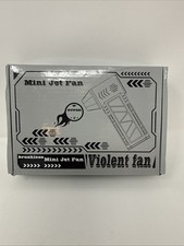 130,000 RPM Mini Jet Fan 3-in-1 Violent Blower Brushless Turbo Air Duster LED...