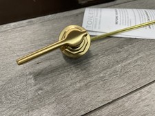 Signature Hardware SHGF100TLBG Left Mounted Toilet Tank Lever - Brushed Gold