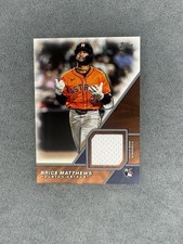2026 Topps Series 1 - Brice Matthews Rookie Player Worn Relic RC #MLM-BM Astros