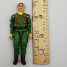Commando Ranger Gunner Bill Action Figure 1980s Green Uniform