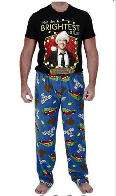 NATIONAL LAMPOONS CHRISTMAS GRISWOLD MENS PJS 2 PC SLEEPWEAR S M L NWT