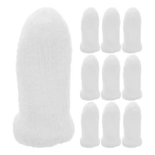 10 Pcs Pet Dog Finger Toothbrush Nylon Dental Wipes For Oral Teeth Cleaning