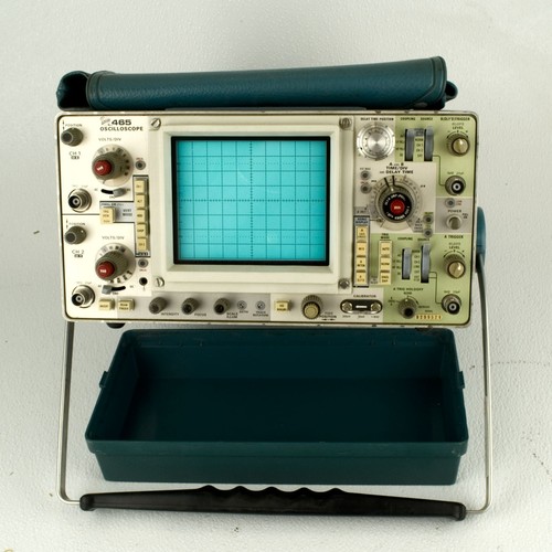 Tektronix 465 100MHz Oscilloscope - Trace Distorted - Tested Ch 1 & 2 / Trigger
