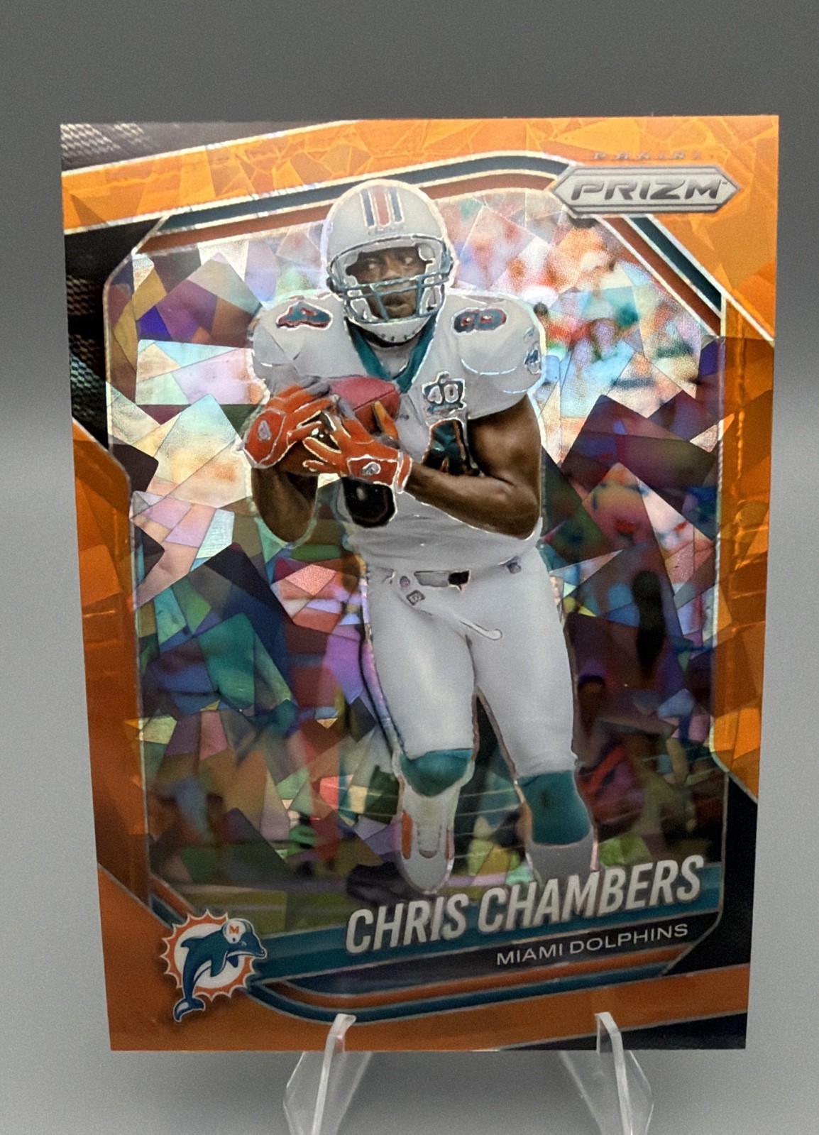 2025 Panini Prizm - Chris Chambers #107 Orange Ice Prizm