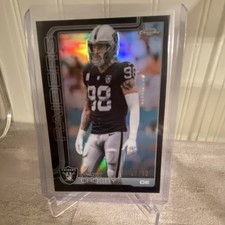 Topps Chrome   Max Crosby /10 Las Vegas Raiders NFL #180