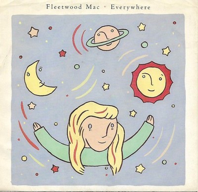 Fleetwood Mac, Record Sleeve Only, Everywhere 45 1987 Warner Bros