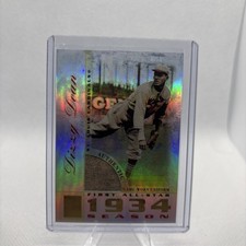 2003 Topps Tribute Perennial All-Star Relics Dizzy Dean Game Worn Uniform 