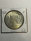 1927-P Peace Silver Dollar Nice UNC Tough Date
