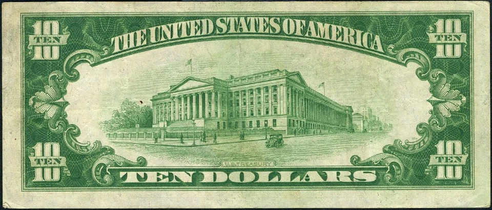 FR. 2001 D $10 1928-A Federal Reserve Note Cleveland D-A Block XF - Image 3 of 3
