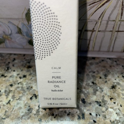 True Botanicals Renew Pure Radiance Oil Travel Size .16 Oz / 5 mL NIB