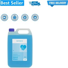 Senses Antibacterial Liquid Soap, Blue, 5 Litres, Packaging May Vary 5.80 per litre