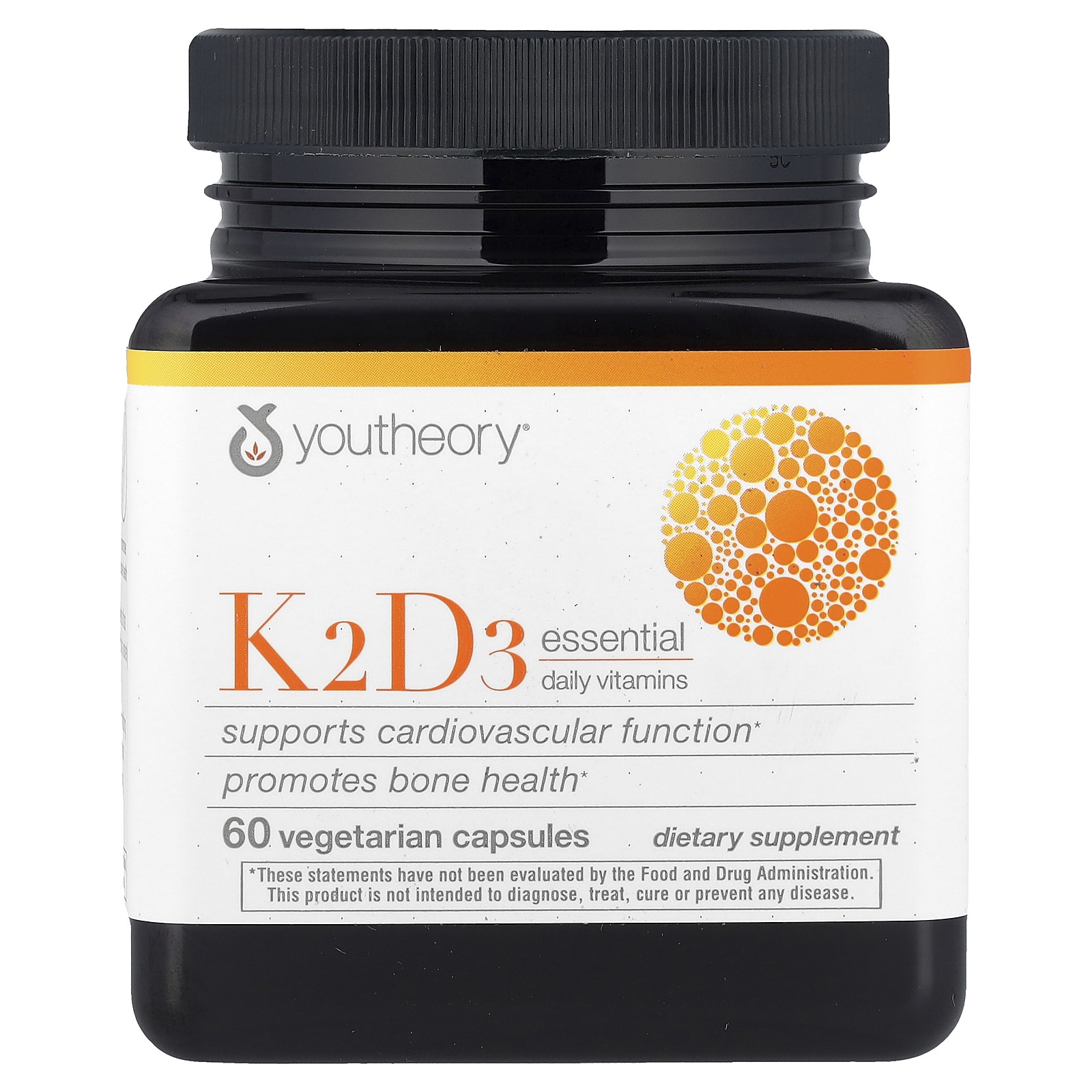 K2D3 Essential Daily Vitamins, 60 Vegetarian Capsules