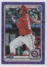 2020 Bowman Chrome Prospects Purple Shimmer Refractor Luis Garcia #BCP-230 8i5