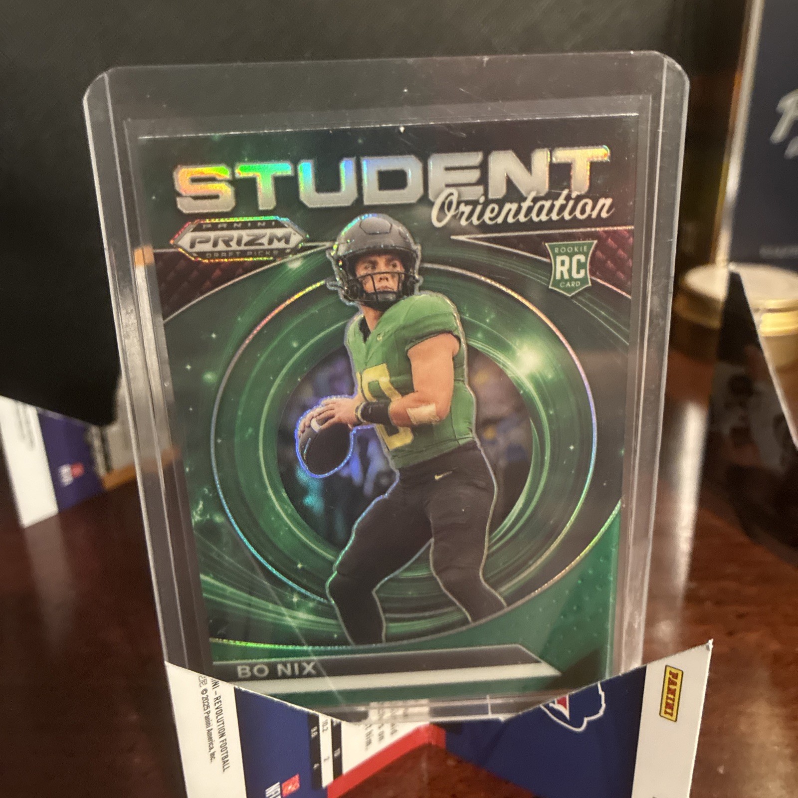 BO NIX 2024 Panini Prizm Draft Picks Student Orientation GREEN PARALLEL RC SO-BN