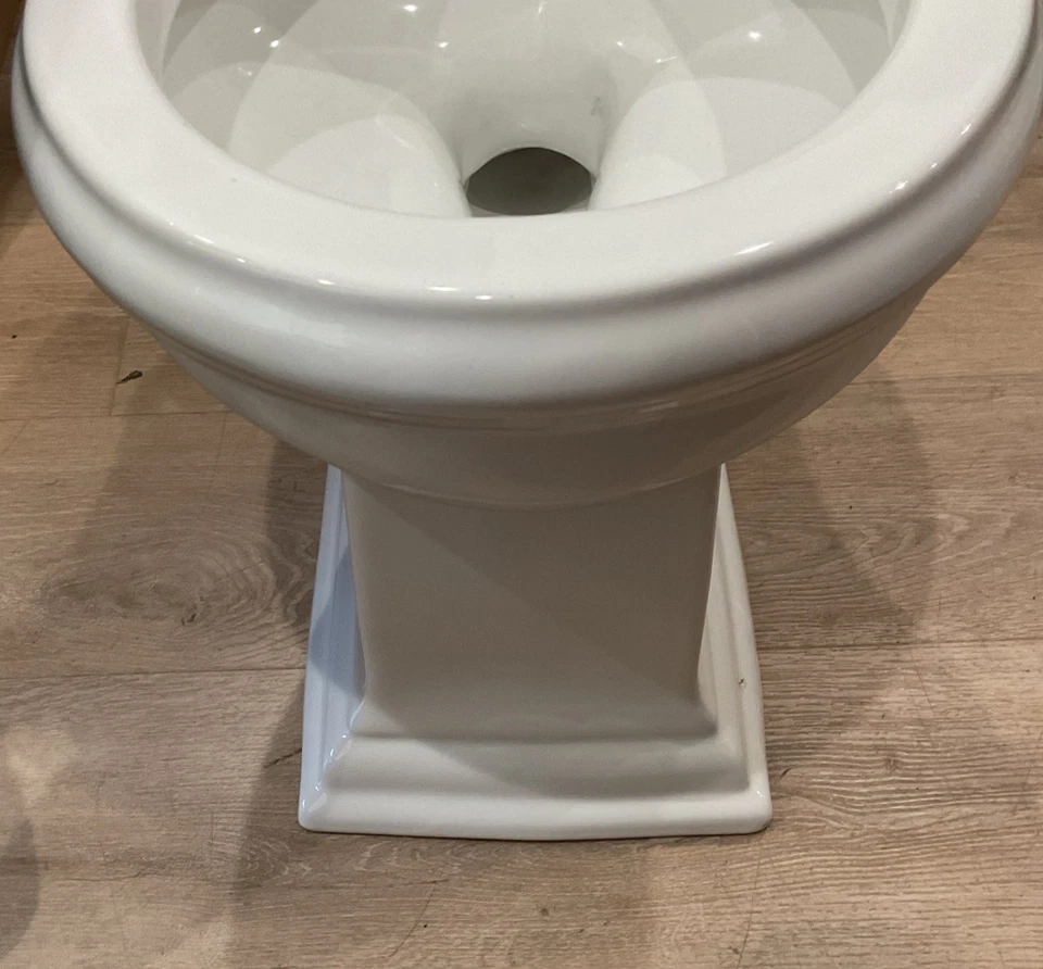 Kohler Toilet Bowl Round Front White Memoirs Comfort Height 4387-0 - Image 4 of 4