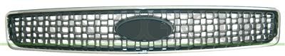 Calandre fissurée ? Grille centrale radiateur Ford Fusion 2005-2009 avec contour chromé