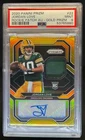 2020 Panini Prizm Jordan Love Rookie Patch Auto RC Gold #/10 Packers PSA 9