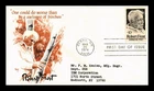 US COVER ROBERT FROST AMERICAN POET FIRST DAY ISSUE MARQ CACHET