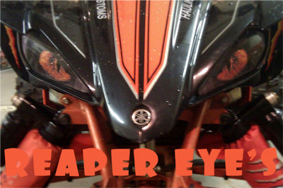 YAMAHA RAPTOR 2006-2020 YFZ 450R YFZ450X REAPER Head Light Covers RUKIND 
