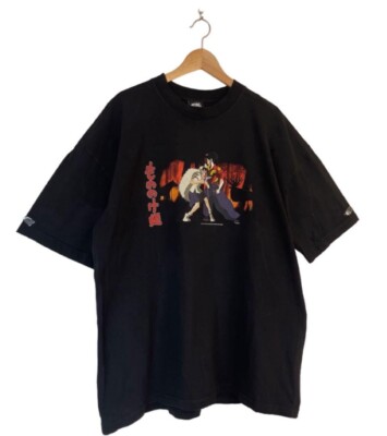 Prinzessin Mononoke Anime Stiefel Grafik T-Shirt Platinum Baka Größe XL schwa...
