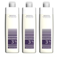 3X Resta Professional Creme Oxydant Mit Fruchtduft 3% 200 Ml