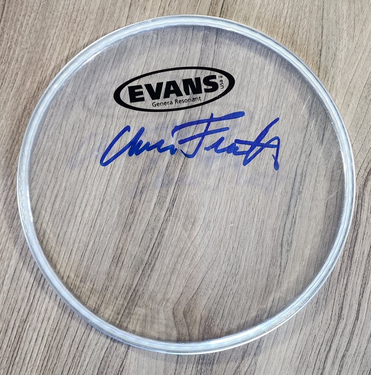 TNX LOUD テフン サイン Chris Frantz Signed 8
